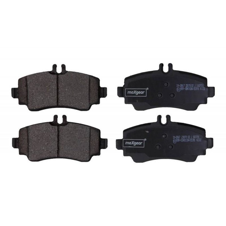 Комплект накладки, дискови спирачки Mercedes Vaneo 2002-2005 414 19-2867