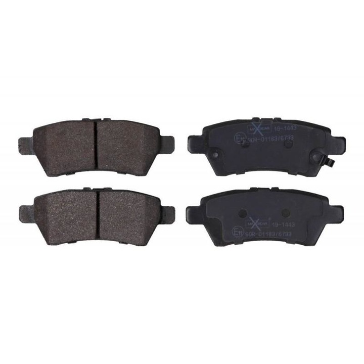 Fékbetét készlet, tárcsafék Nissan NP300 NAVARA 2008-> D40 19-1443