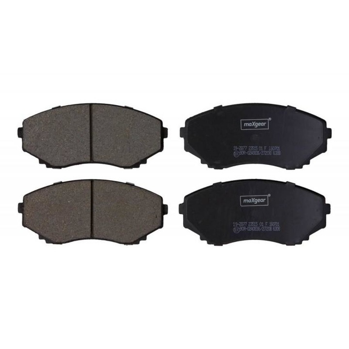 Fékbetét készlet, tárcsafék Mazda E-SERIE 1984-2004 SR2 19-2877