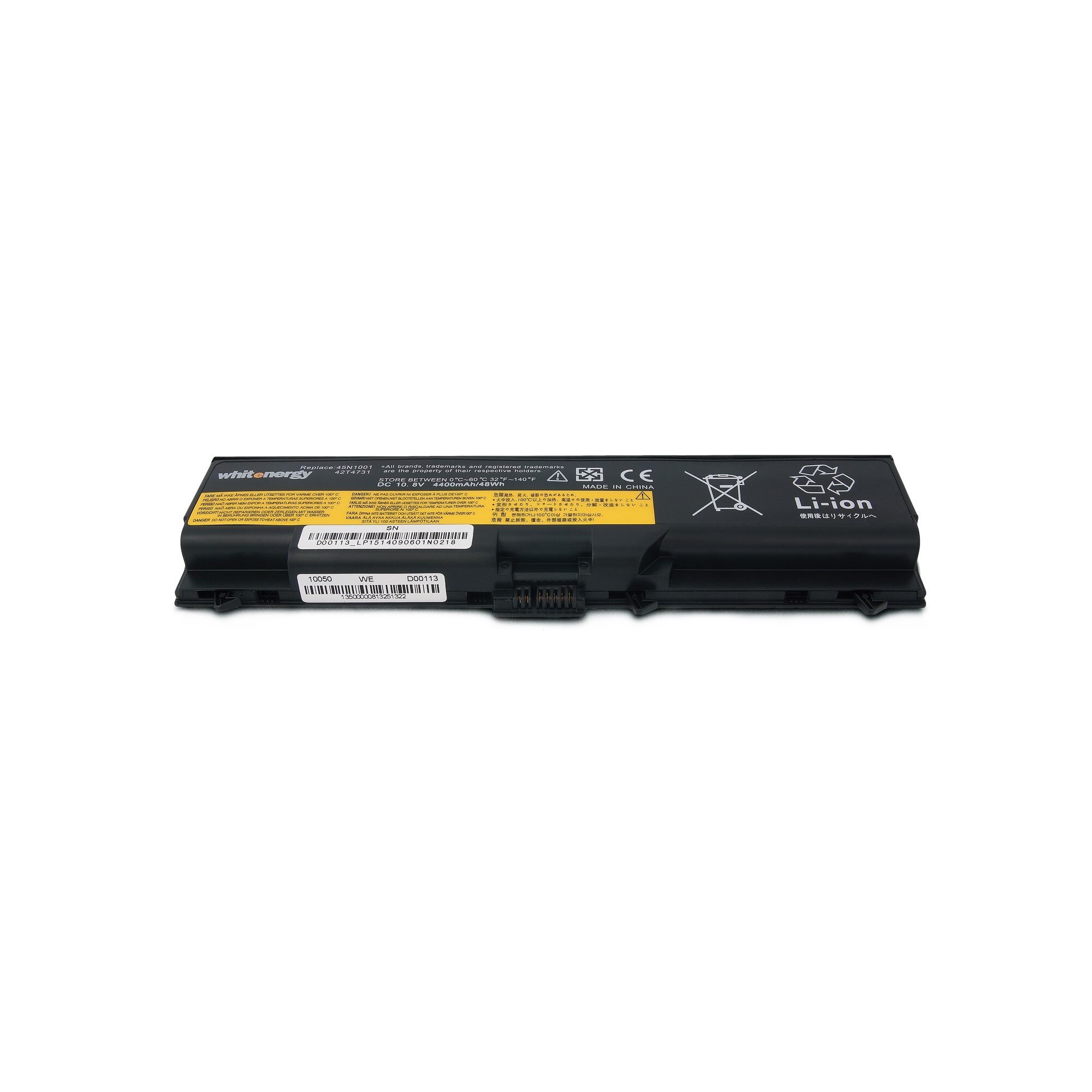 Baterie compatibila Lenovo model 10050, pentru ThinkPad E425, E525 L410, L420, L430, L510, L520, L530, SL410, SL510, T410, T420, T430, T510, T520, T530, W510, W520, W530
