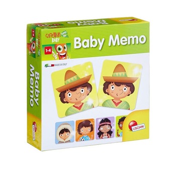 Joc de memorie bebelusi Lisciani, Carotina, Baby Memo Joc de memorie bebelusi Lisciani, Carotina, Baby Memo
