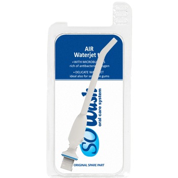 1 Rezerva So Wash Air Waterjet, bule oxigen gingii sensibile, cuplare la robinet, fara baterii sau curent electric 1 Rezerva So Wash Air Waterjet, bule oxigen gingii sensibile, cuplare la robinet, fara baterii sau curent electric