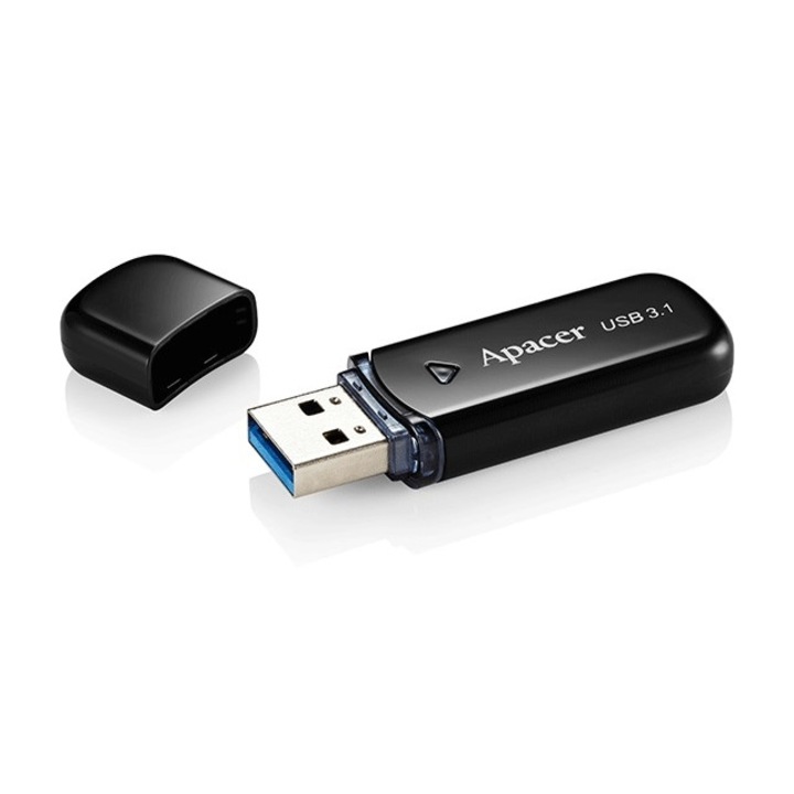 USB памет Apacer AH355, Черен, 32GB