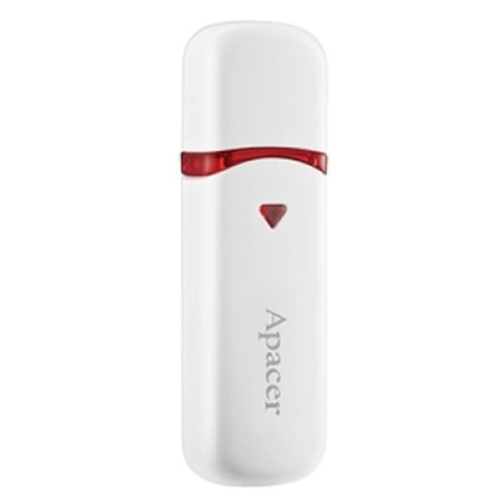 USB памет Apacer AH333, Бял, 64GB