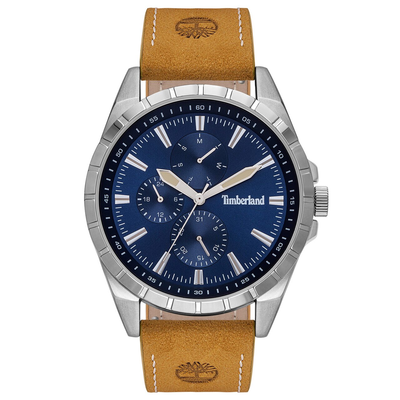 Ceas barbatesc Timberland TBL15909JYS.03AS, 48 mm, 10ATM, Argintiu