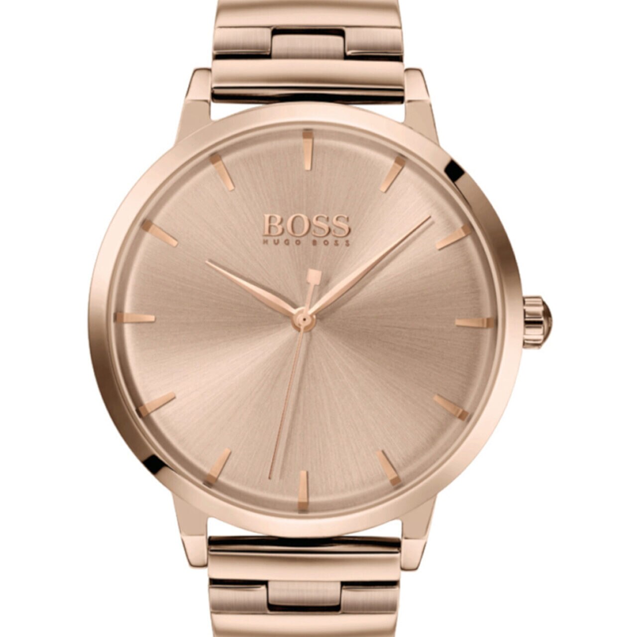 Ceas de dama Hugo Boss 1502502, Quartz, 36mm, 3ATM, Auriu