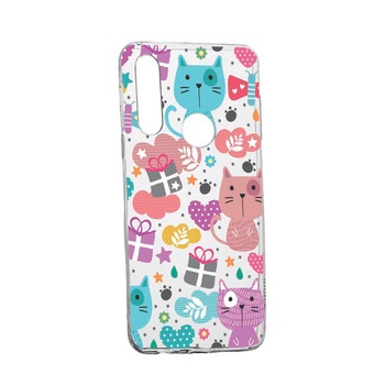 Husa pentru Huawei Honor 20 lite, Lovely Cat, 41 Husa pentru Huawei Honor 20 lite, Lovely Cat, 41