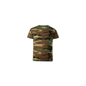 Tricou pentru copii Camuflaj, camuflaj maro Tricou pentru copii Camuflaj, camuflaj maro