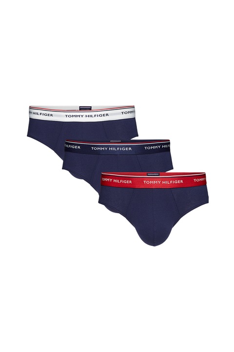 Tommy Hilfiger, Alsónadrág szett - 3 db, Piros/Fehér/Tengerészkék
