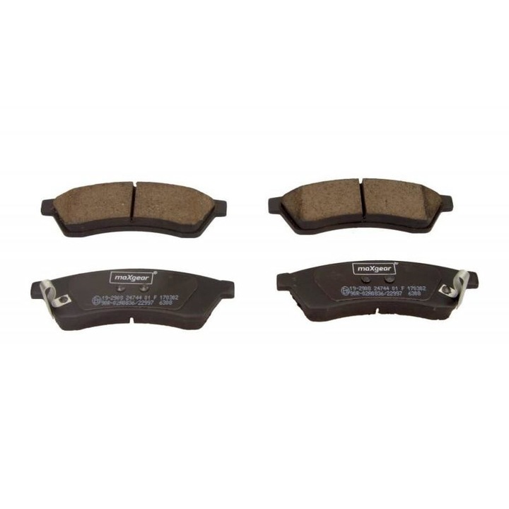 Fékbetét készlet, tárcsafék Chevrolet Epica 2005-> KL1 19-2908