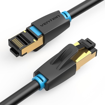 Cablu Internet LAN ,CAT 8 , SSTP cablu retea - 40 GB / s si 2000 MHz,3 m,Vention