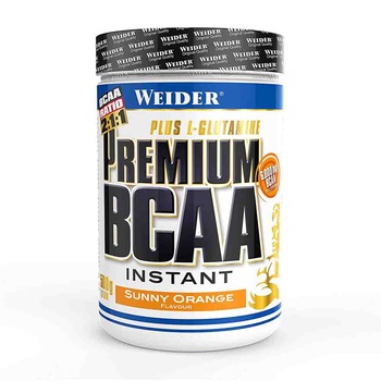 Aminoacizi esentiali, Premium BCAA, Weider, Aroma Sunny Orange, 500g Aminoacizi esentiali, Premium BCAA, Weider, Aroma Sunny Orange, 500g