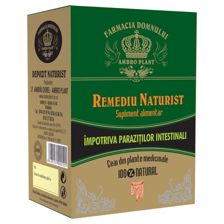 Ceai Impotriva Parazitilor Intestinali Ambro Plant 200 Gr Emag Ro