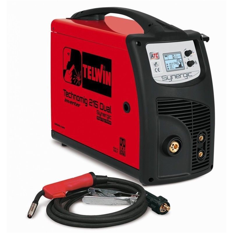 Aparat sudura multiproces MIG-TIG-MMA, 250A, 230V TELWIN, TECHNOMIG 260 DUAL SYNERGIC