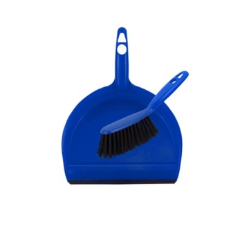 Set Faras cu Lamela si Perie, 30x20.5x5.5 cm, Polipropilena, Culoare Albastra Set Faras cu Lamela si Perie, 30x20.5x5.5 cm, Polipropilena, Culoare Albastra