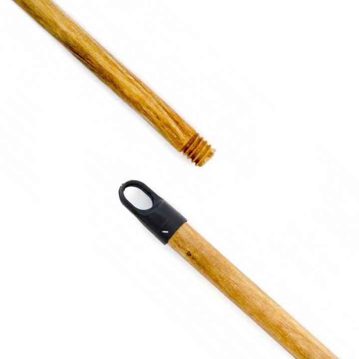 Lakkozott fa farok, 120 cm, natúr