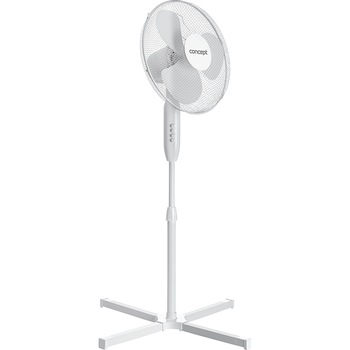 Ventilator cu picior Concept VS5023, Putere 40 W, 3 viteze, Oscilatii, Inclinatie reglabila, Tija telescopica Ventilator cu picior Concept VS5023, Putere 40 W, 3 viteze, Oscilatii, Inclinatie reglabila, Tija telescopica