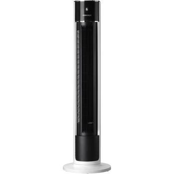 Ventilator tip turn Concept VS5120, Putere 40 W, Timer, Display digital, Telecomanda, Viteza aer 3.2 m/min, Debit aer 1800 m3/min, Unghi oscilare 60 +/- 5 grade, Negru/Alb Ventilator tip turn Concept VS5120, Putere 40 W, Timer, Display digital, Telecomanda, Viteza aer 3.2 m/min, Debit aer 1800 m3/min, Unghi oscilare 60 +/- 5 grade, Negru/Alb