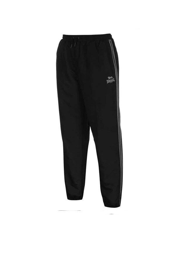 Pantaloni sport Lonsdale 2S CH, Negru / Gri, 2XL EU