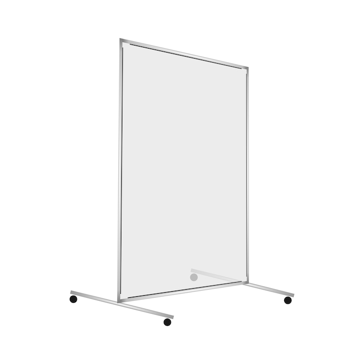 Panou protectie din plexiglas 150L X 100H cm Birouri, Frizerii, Restaurante