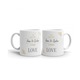 Set de 2 cani "Nunta" 250 ml