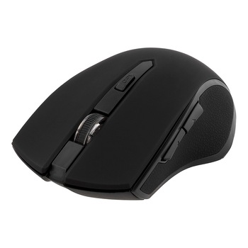 Mouse wireless ergonomic DELTACO, Bluetooth, 5 butoane, 1600 DPI, nano-receptor USB, negru Mouse wireless ergonomic DELTACO, Bluetooth, 5 butoane, 1600 DPI, nano-receptor USB, negru