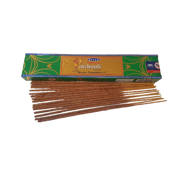 Betisoare Parfumate Indiene Satya, NATURAL PATCHOULI, 15gr