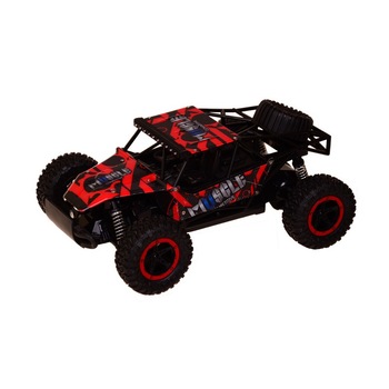 Masinuta cu telecomanda King, rosu Masinuta cu telecomanda King, rosu