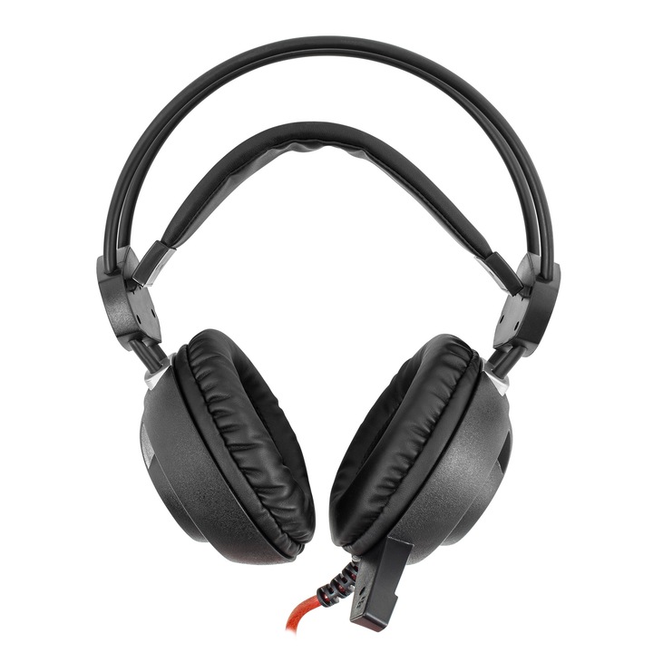 Casti PC, White Shark, Negru