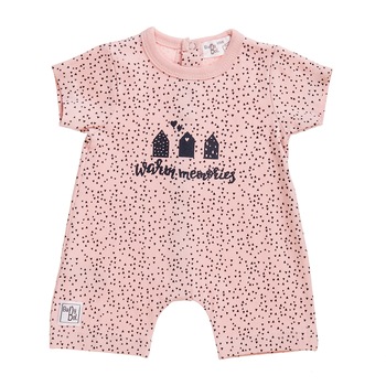 Salopeta Babybol bebe fetita, roz , 1 luna, 56 cm Salopeta Babybol bebe fetita, roz , 1 luna, 56 cm