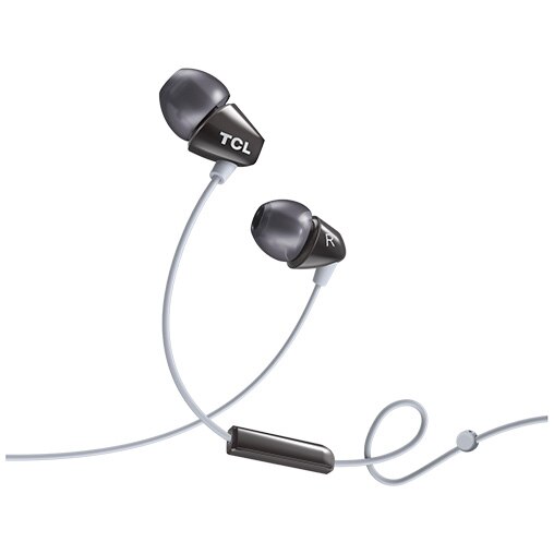 Casti cu fir in-ear TCL SOCL100BK-EU, Phantom Black