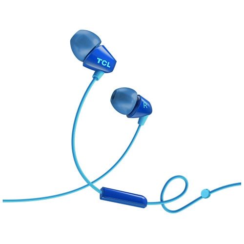 Casti cu fir in-ear TCL SOCL100BL-EU, Ocean Blue