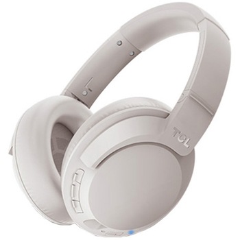 Casti Bluetooth over-ear TCL ELIT400BTWT-EU, HRA, Hi-Res Audio, Cement Gray Casti Bluetooth over-ear TCL ELIT400BTWT-EU, HRA, Hi-Res Audio, Cement Gray