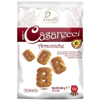 Frollini de casa din faina de hrisca cu zahar trestie Piselli, 600g