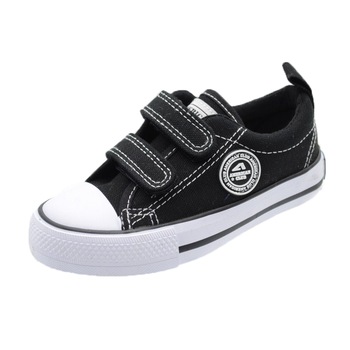 Tenisi din panza pentru baieti American Club LH35/20, Negru Tenisi din panza pentru baieti American Club LH35/20, Negru