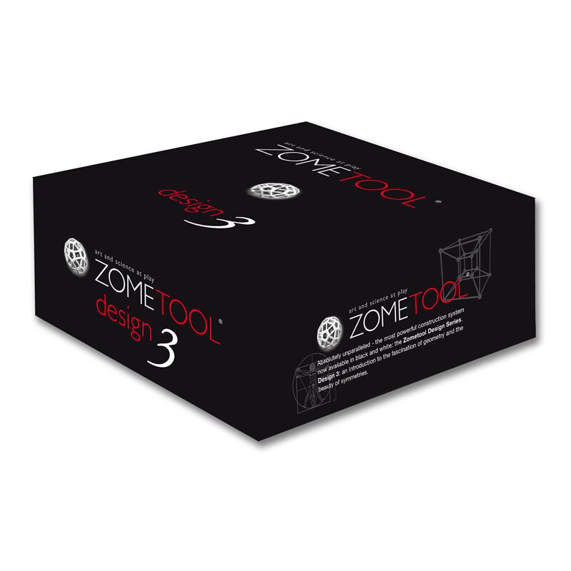 Set de constructie Zometool, Design 3, 120 piese