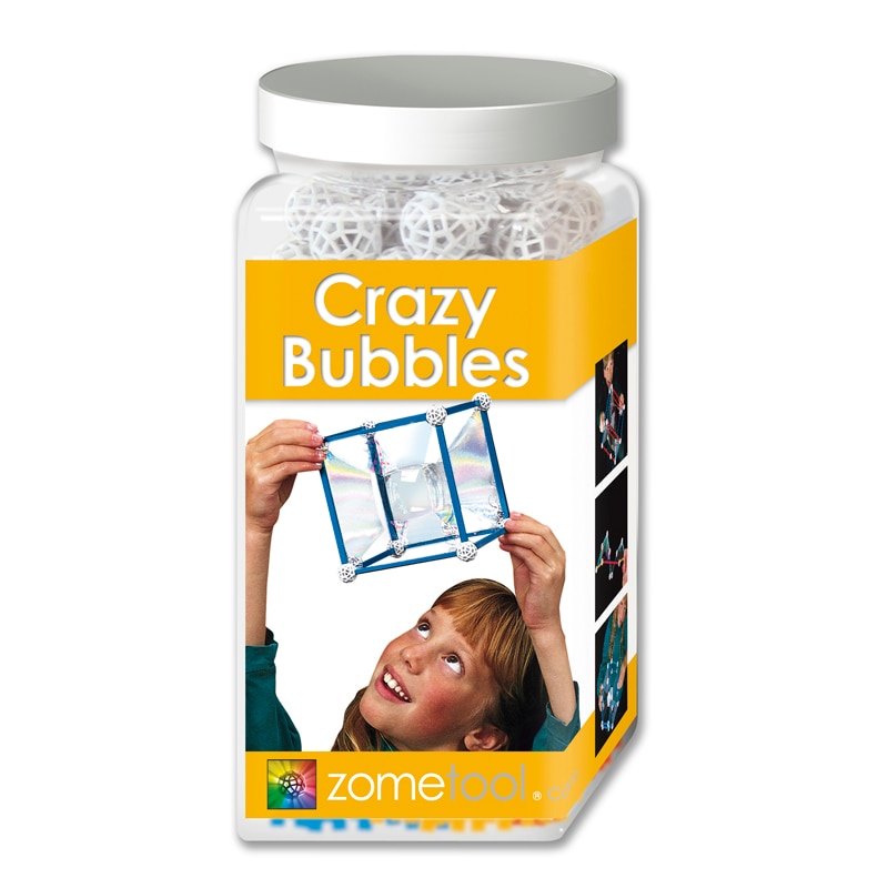 Set de constructie Zometool, Crazy Bubbles, 52 piese