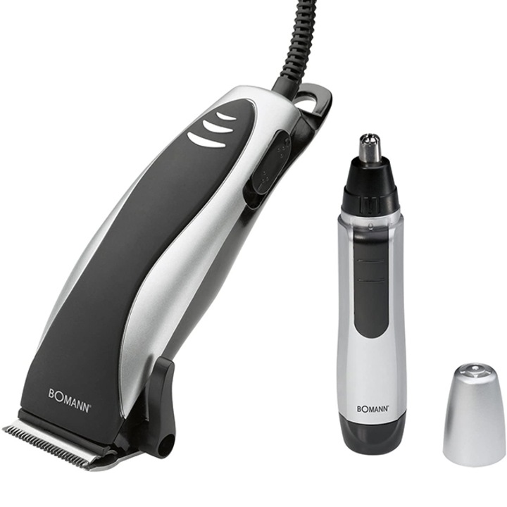 Aparat de tuns Bomann HSM 8007 NE CB + Trimer nas si urechi 2 in 1