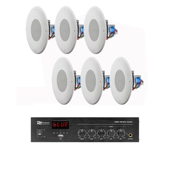 Sistem Sonorizare JBL CSS8004 6 boxe MP3 Player USB-SD, tuner FM digital, Bluetooth-45W Sistem Sonorizare JBL CSS8004 6 boxe MP3 Player USB-SD, tuner FM digital, Bluetooth-45W