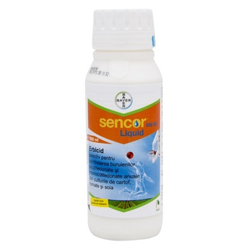 Erbicid selectiv Sencor 600 SC, 500 ml Erbicid selectiv Sencor 600 SC, 500 ml