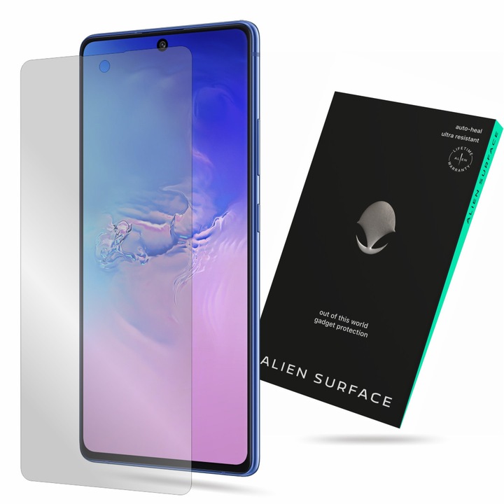 Alien Surface, Samsung Galaxy S10 Lite, képernyővédő fólia