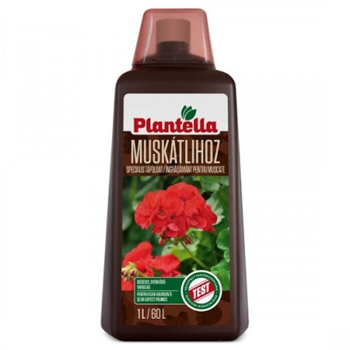 Ingrasamant lichid pentru muscate, Plantella, 1 litru