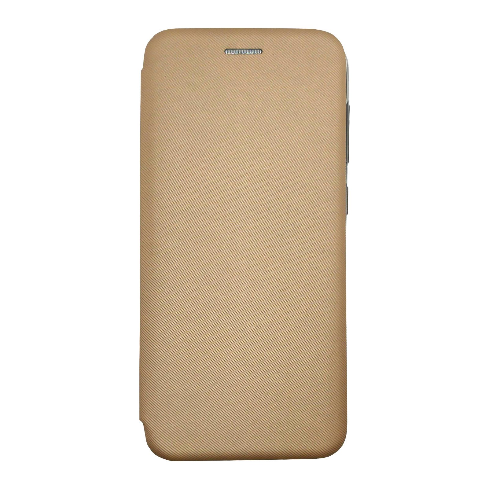 Husa Flip Carte Samsung Galaxy A50 model Diva, Portofel, Antisoc Auriu