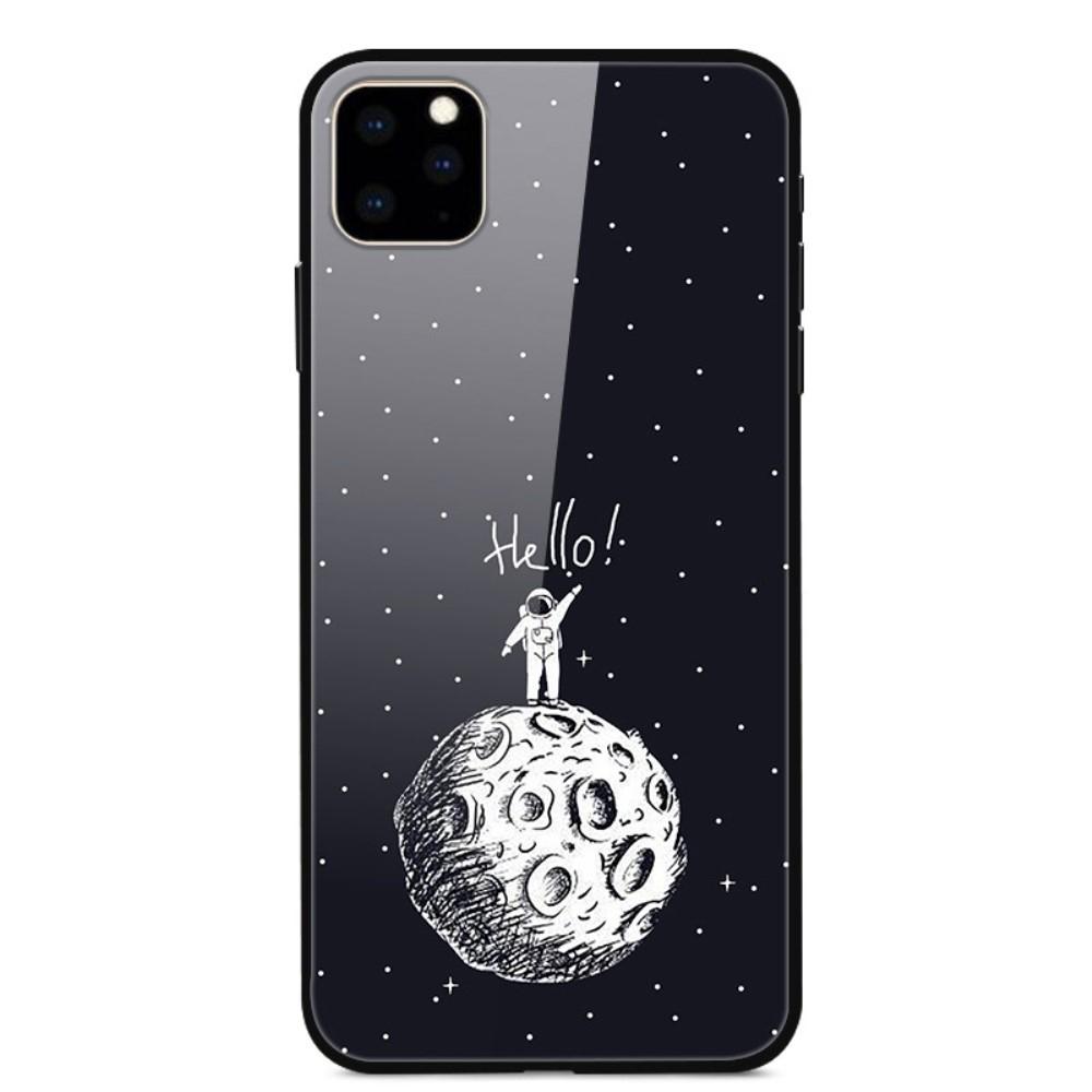 Husa Apple iPhone 11 Pro Max Glass model Moonwalk Alb/Negru