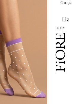 Sosete FIORE Liz 15 Den, One Size, Ecri Sosete FIORE Liz 15 Den, One Size, Ecri