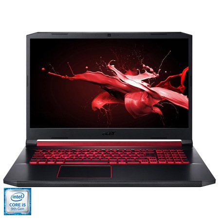 Laptop Gaming Acer Nitro 5 AN517-51 cu procesor Intel Core i5-9300H pana la 4.10 GHz, 17.3