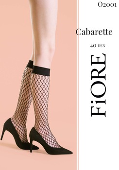 Sosete FIORE Cabarette 40 Den, UNI, Negru Sosete FIORE Cabarette 40 Den, UNI, Negru
