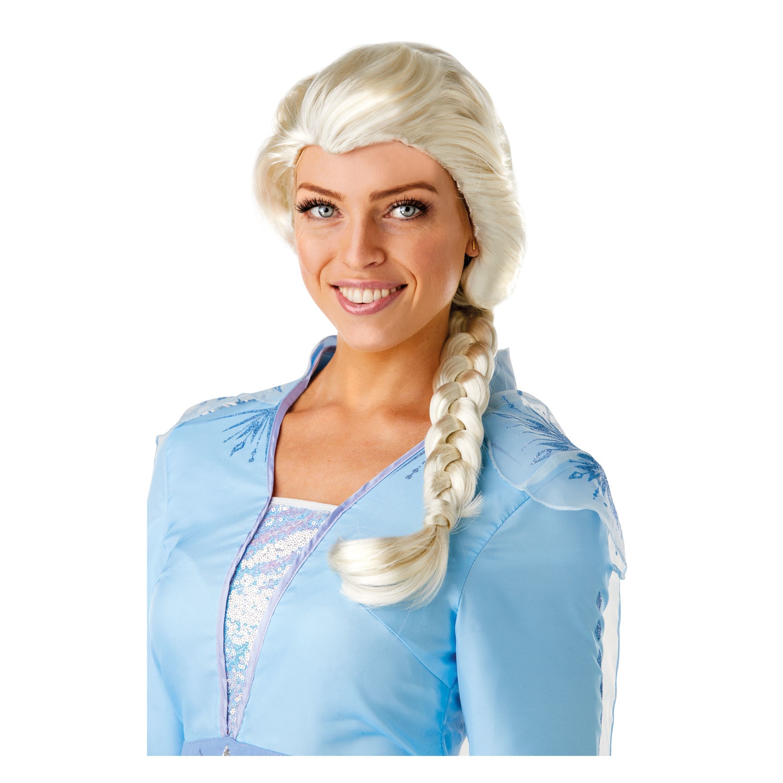 Peruca pentru adulti Elsa Frozen, Rubies