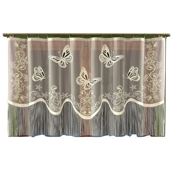 Perdea dantela Mania 250 x 120 cm 100% Poliester, crem Perdea dantela Mania 250 x 120 cm 100% Poliester, crem