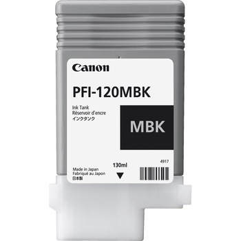 Cartus cerneala Canon PFI-120 Matte Black 130ml pentru TM-200, TM-300 Cartus cerneala Canon PFI-120 Matte Black 130ml pentru TM-200, TM-300